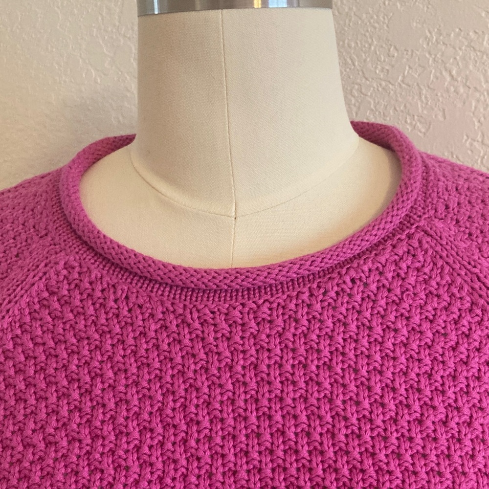 Ralph Lauren Fuchsia Roll Neck Sweater